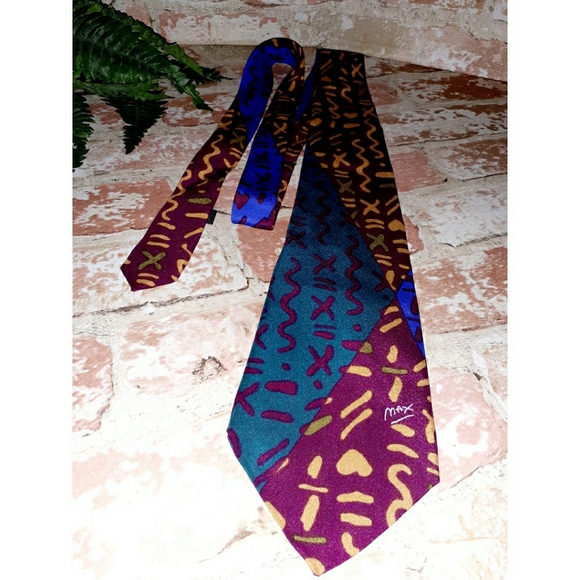 Neomax by Peter Max Silk Graphic Print Tie - Picture 6 of 15